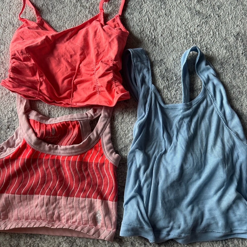 BUNDLE OF 3 Free people movement tanks